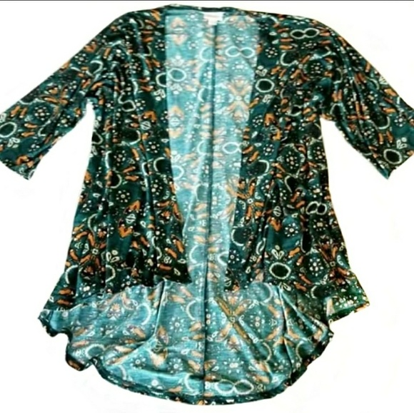 Lularoe Lindsay kimono top - Picture 2 of 7